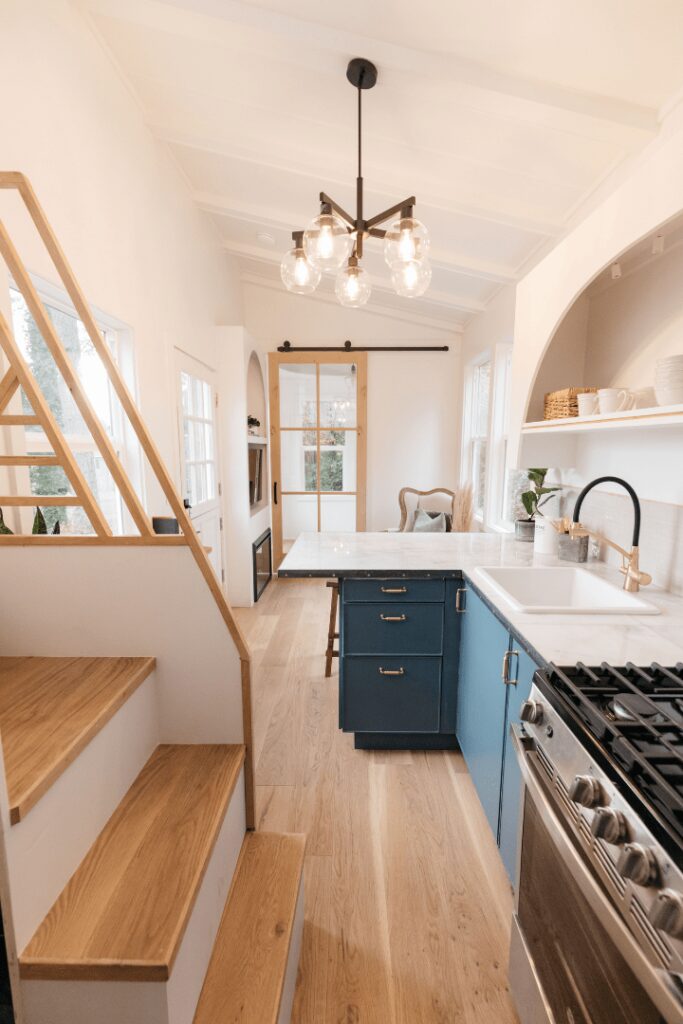 Tiny House as ADU Kitchen