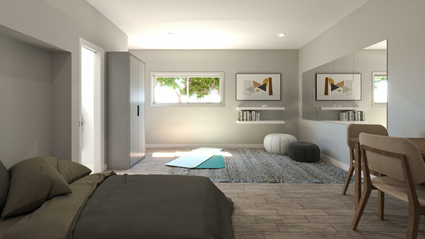 3D Design of Bedroom